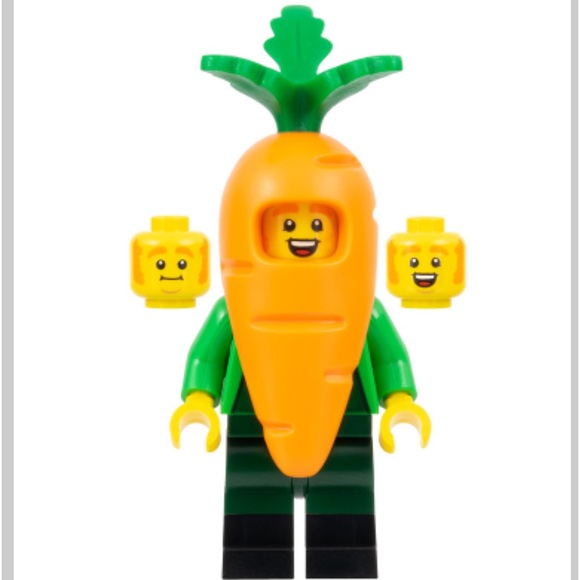 Lego Series 24 Carrot Mascot - Picture 9 of 10